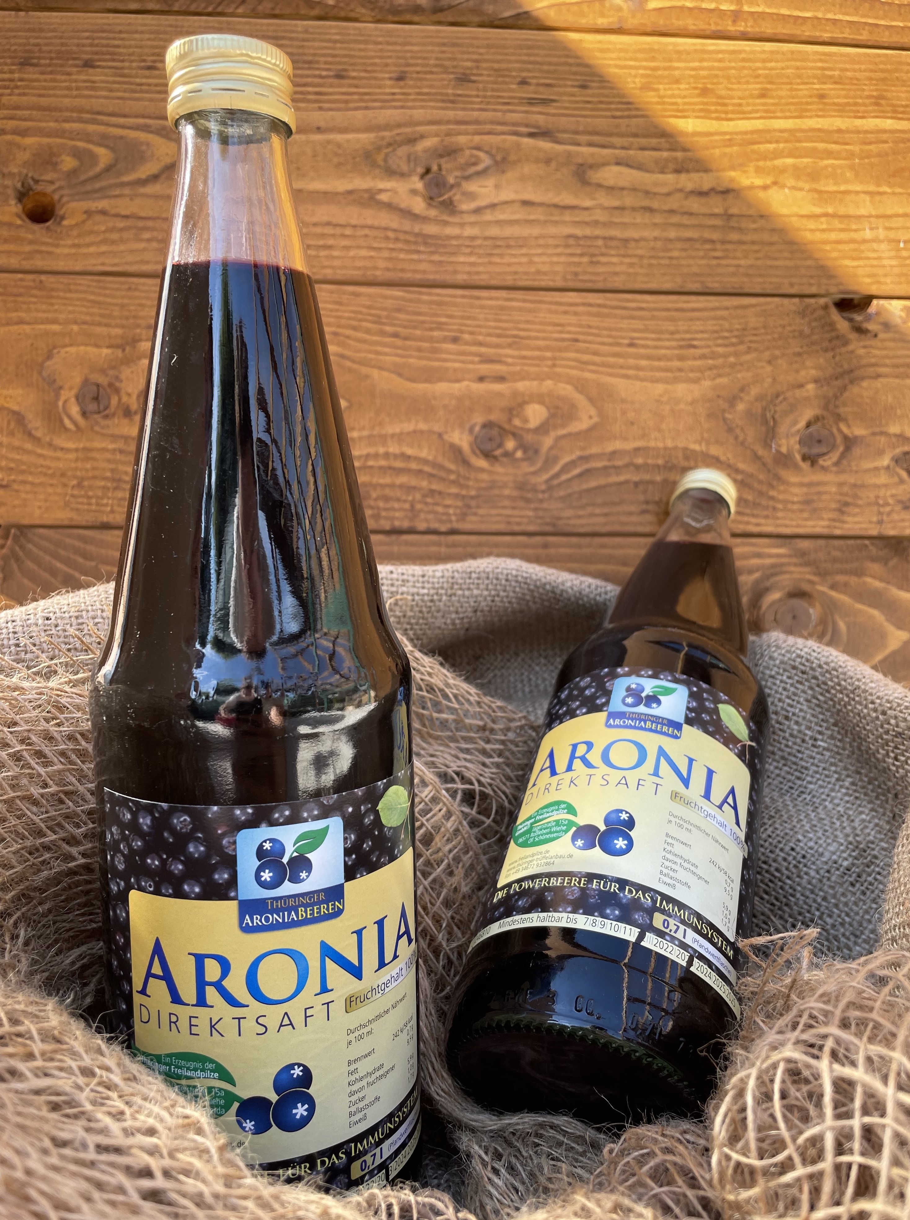 Aronia Direktsaft 0,7 l